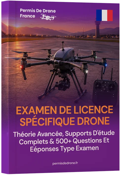 Catégorie Spécifique (Specific) Examen Permis Drone France – Théorie Experte, Supports d'Étude Complets & 400+ Questions et Réponses type examen